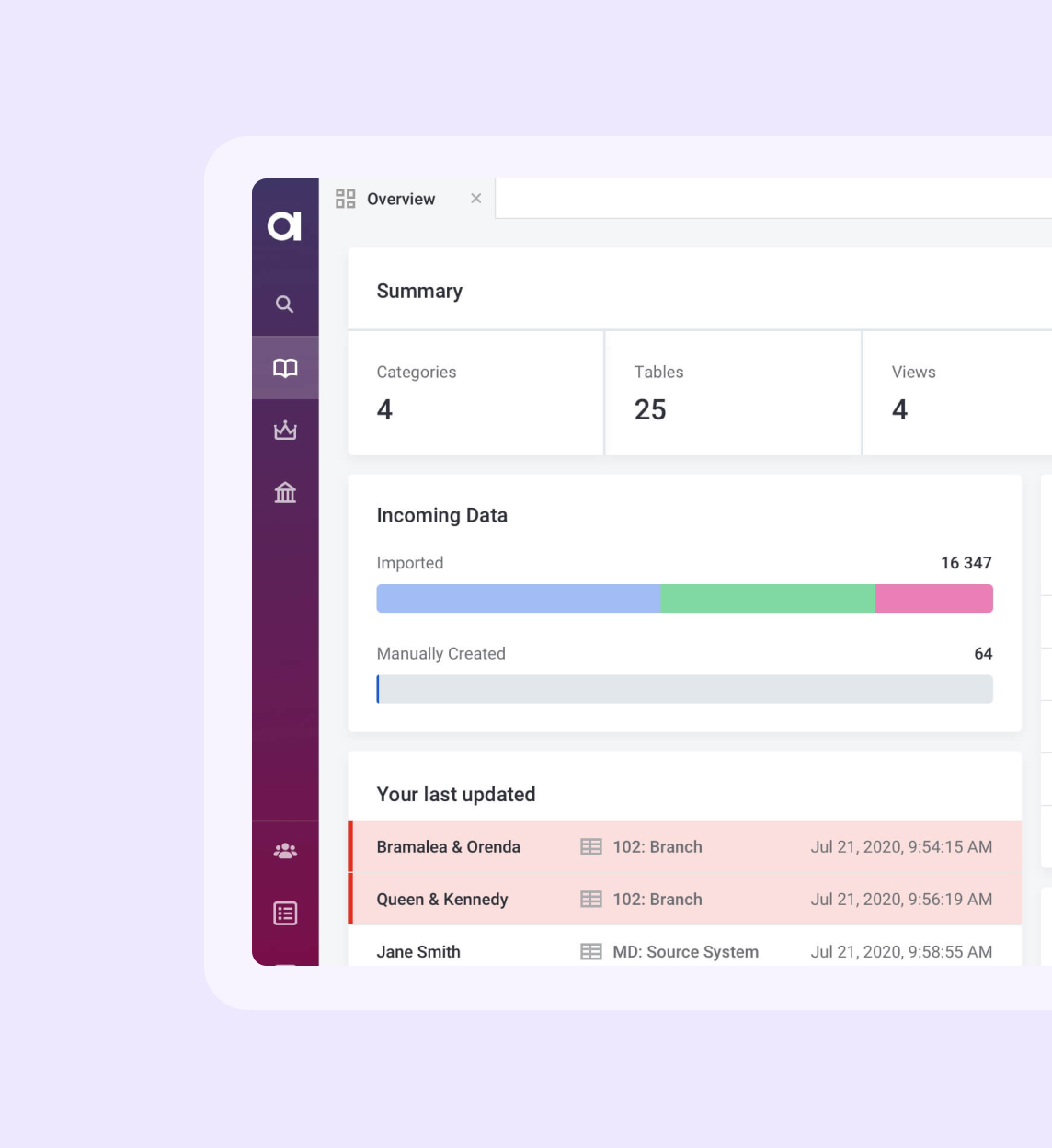 An intuitive, feature-rich web app for your reference data