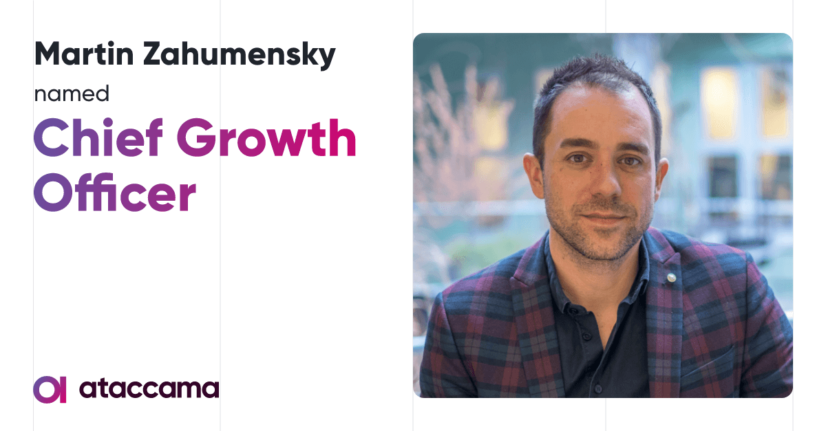 Ataccama Plans Major Growth Push in 2021, Names Martin Zahumensky Chief Growth Officer