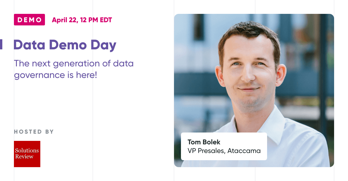 Solutions Review’s Data Demo Day